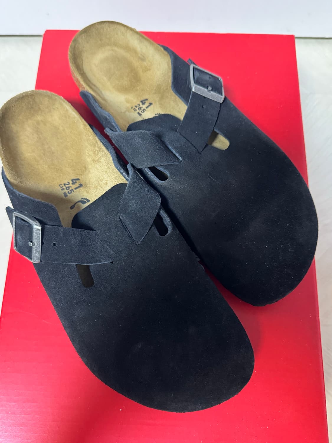 버켄스탁 보스턴  블랙 상품이미지4