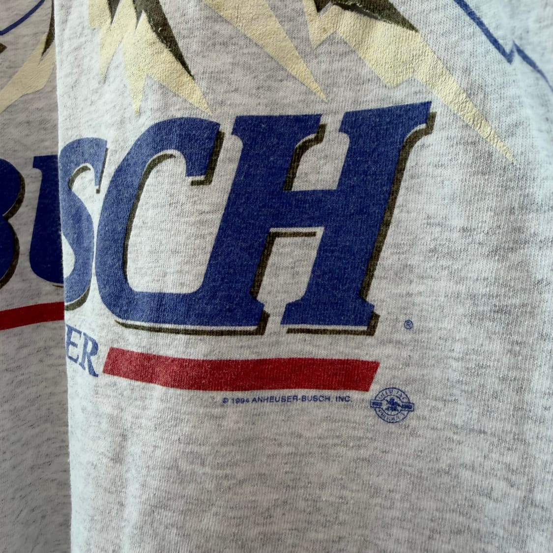 90s Vintage Busch Beer Tshirt 상품이미지3