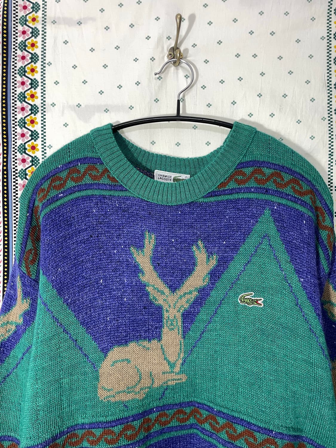 90‘s 라코스테 울 니트 상품이미지4