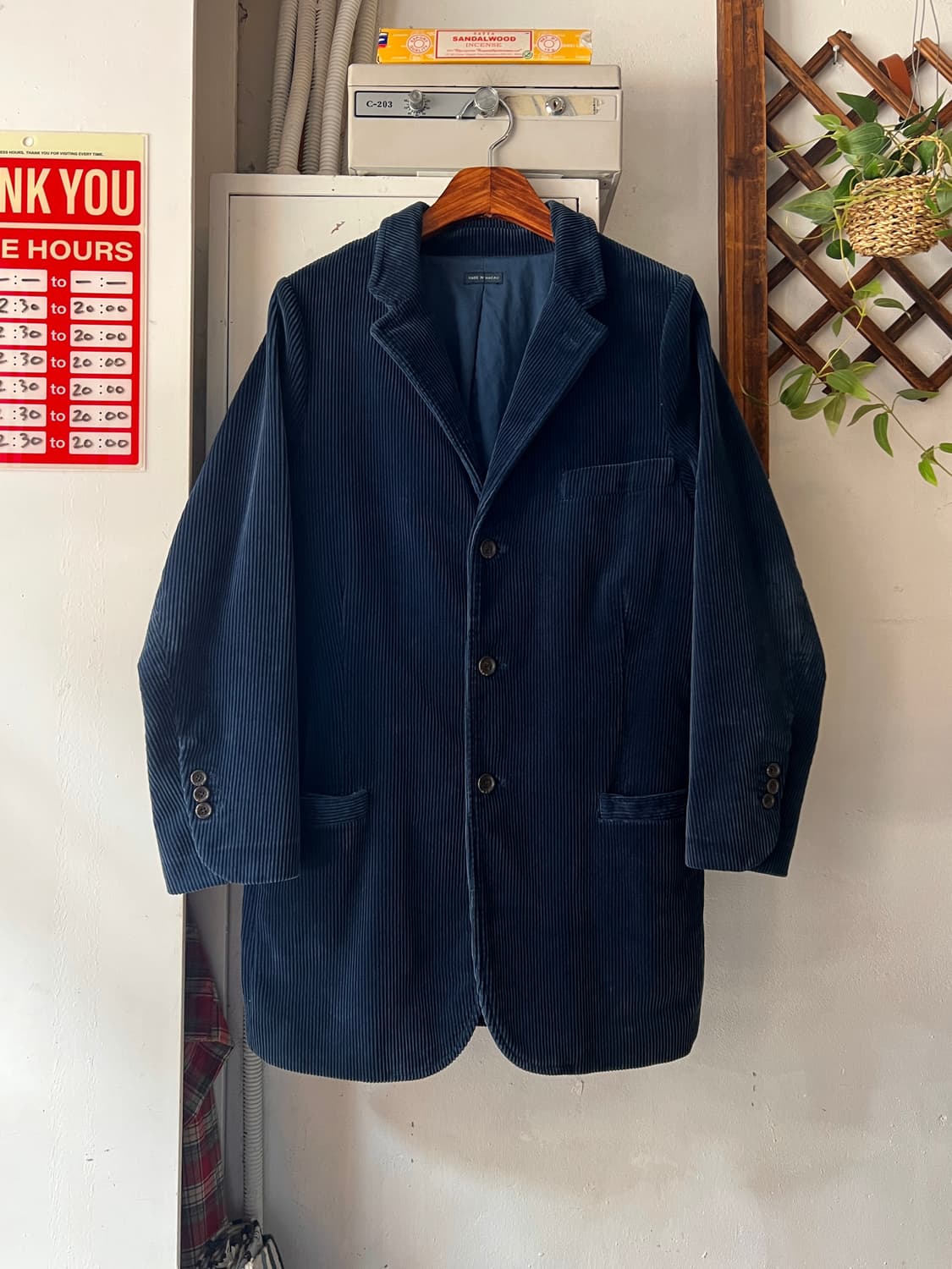 [XL]폴로 랄프로렌 네이비 코듀로이 블레이저 자켓 상품이미지1