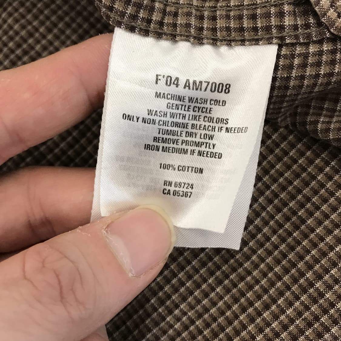 컬럼비아 USA 체크셔츠 [해외 L] 상품이미지5