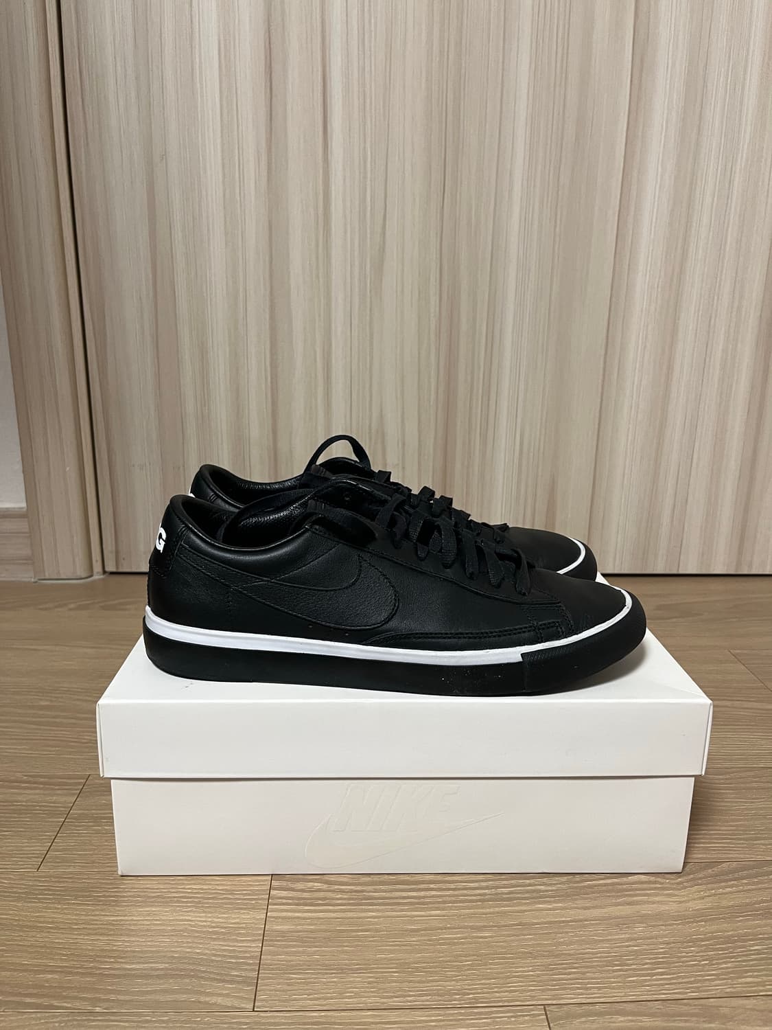 cdg 나이키 블레이저 275 블랙 상품이미지3