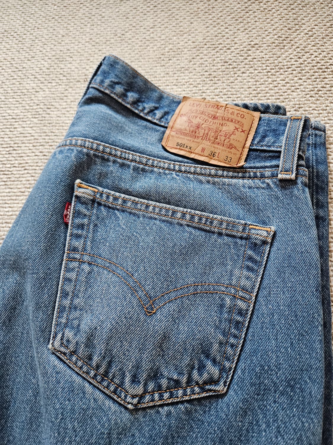 90s 리바이스 501xx 미제 생산 32사이즈 판매 상품이미지1