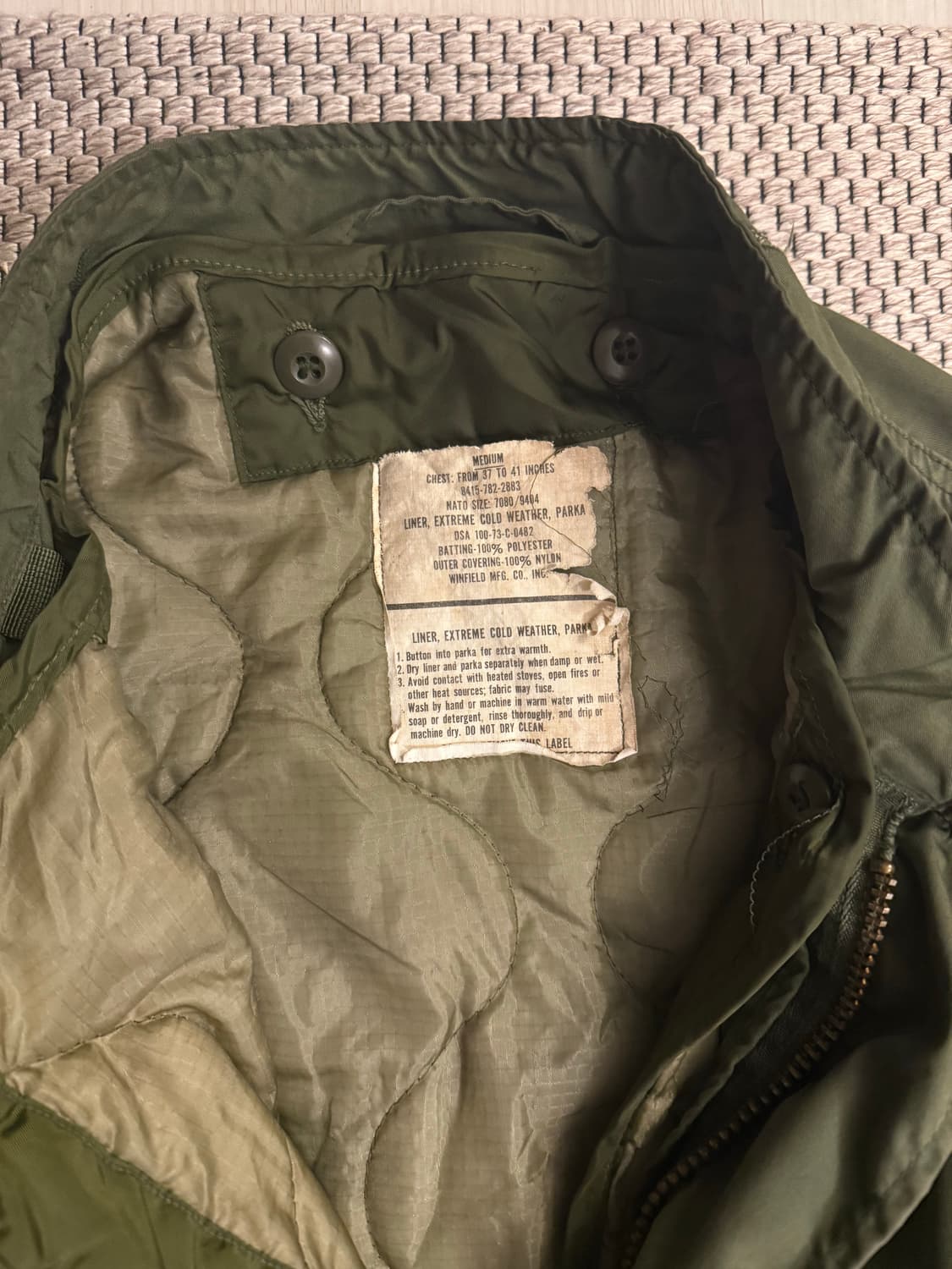 m65 개파카 피쉬테일 og 상품이미지5