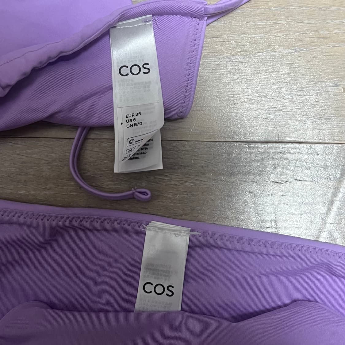 Cos 코스 비키니 라벤더 상품이미지2