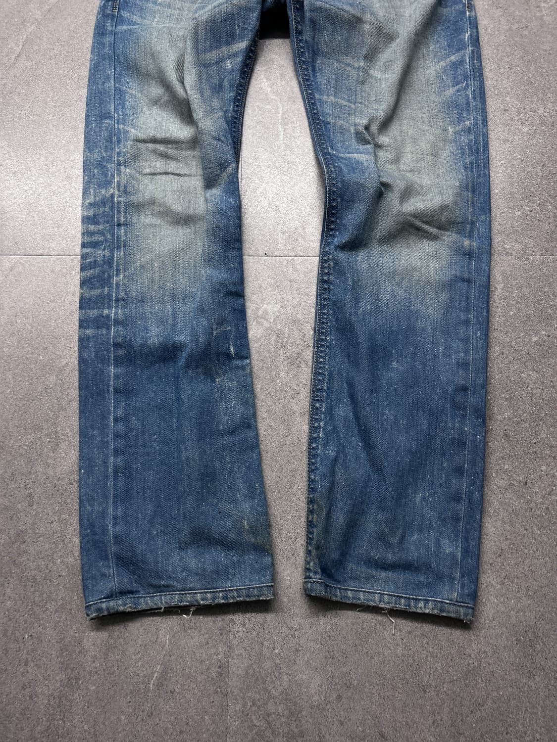 디젤 Thanaz 디스트레스드 워싱 데님 상품이미지5