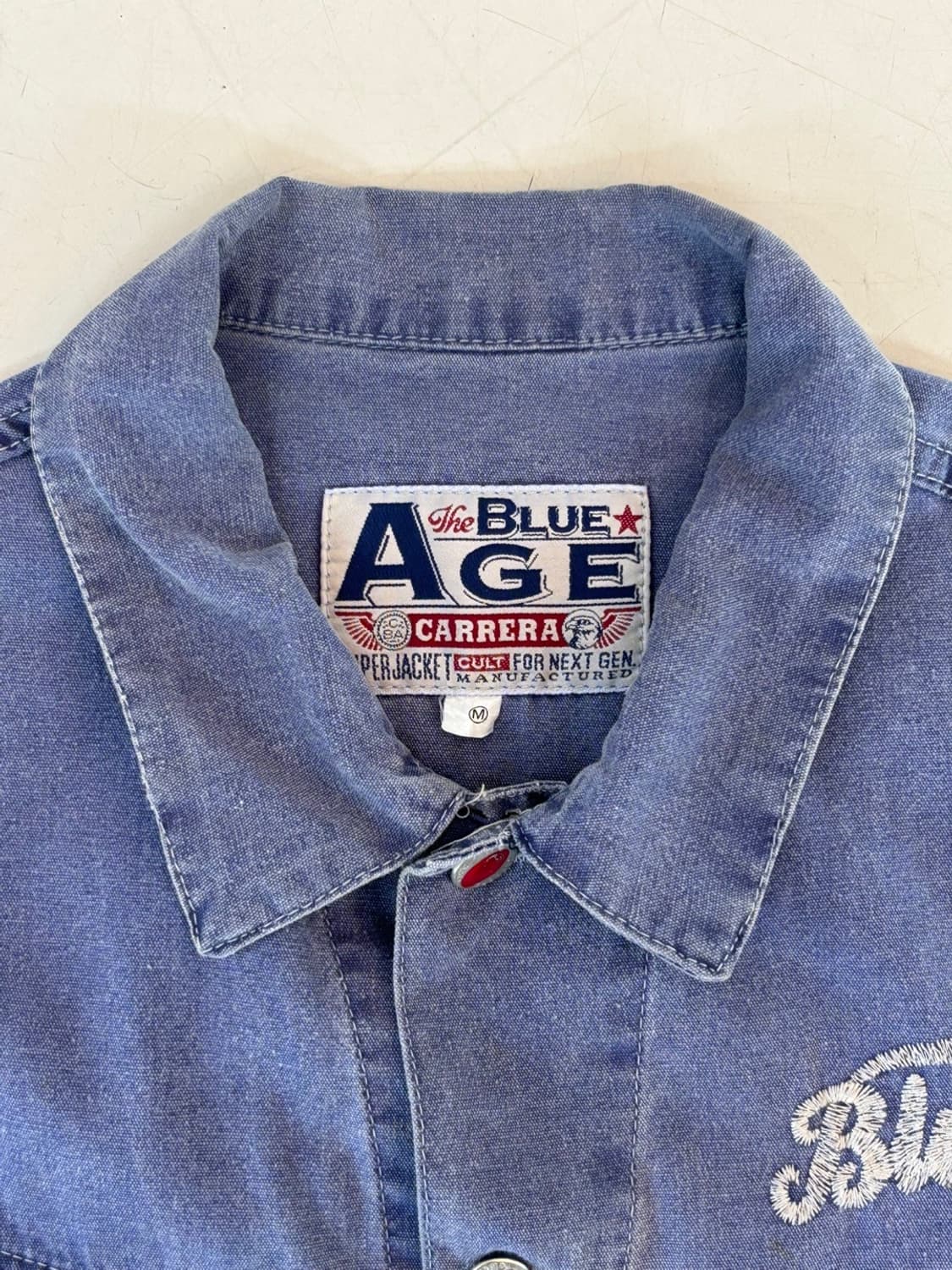 The Blue Age Carrera Denim Vest 상품이미지4