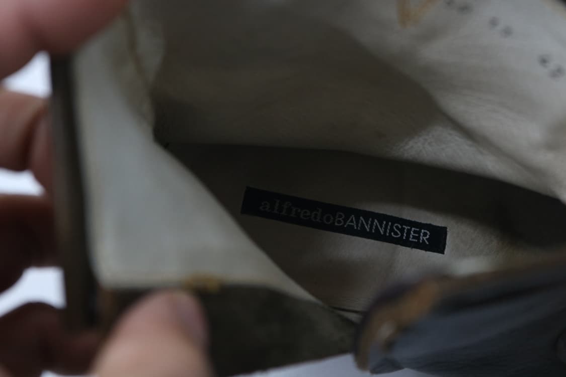 알프레도 바니스터 빈티지 레더 더블 버클 사이드 지퍼 부츠 (42) 상품이미지7