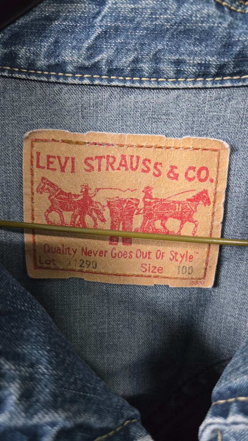 00s리바이스 빈티지 데님트러커 상품이미지3