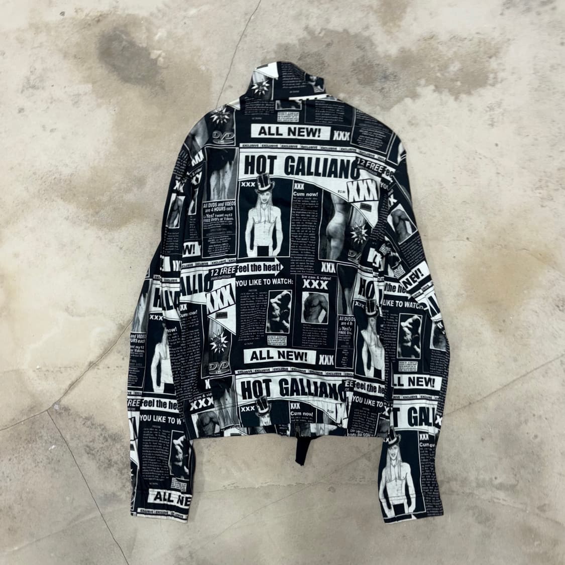 [S] SS07 John Galliano Gay Porn Jacket 상품이미지3