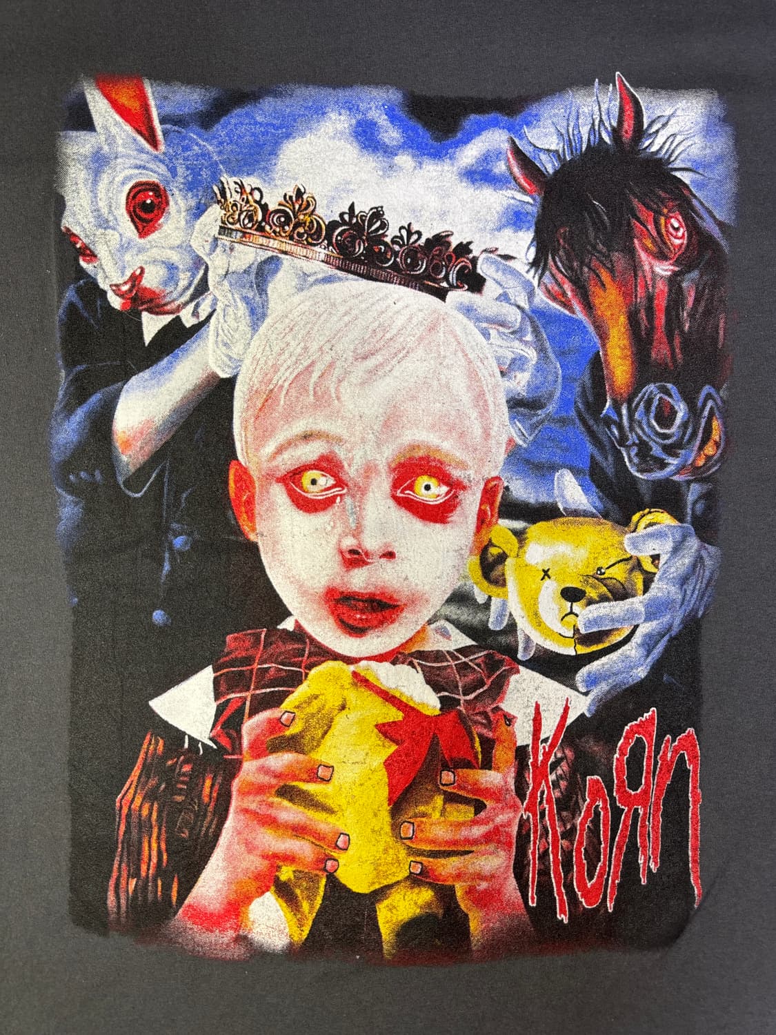 빈티지 콘 korn see you on the side 밴드티 2XL 상품이미지2