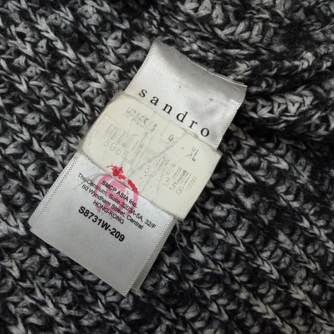 sandro 산드로 스페클 니트 xl 상품이미지3