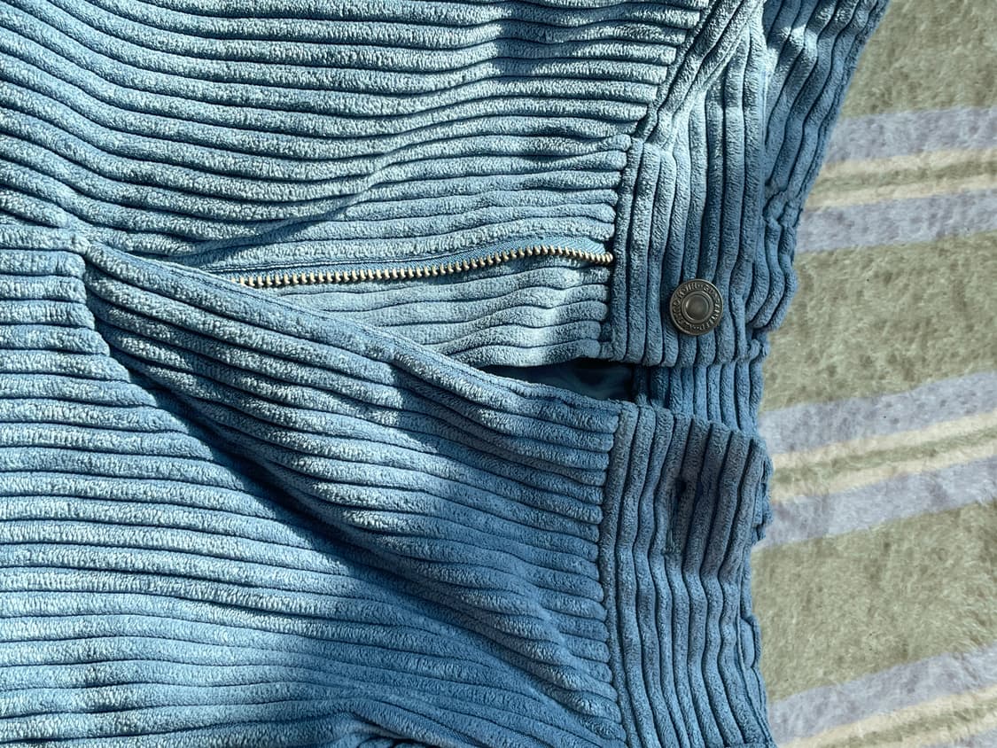 코듀로이 바지 일본 빈티지 블루 상품이미지9