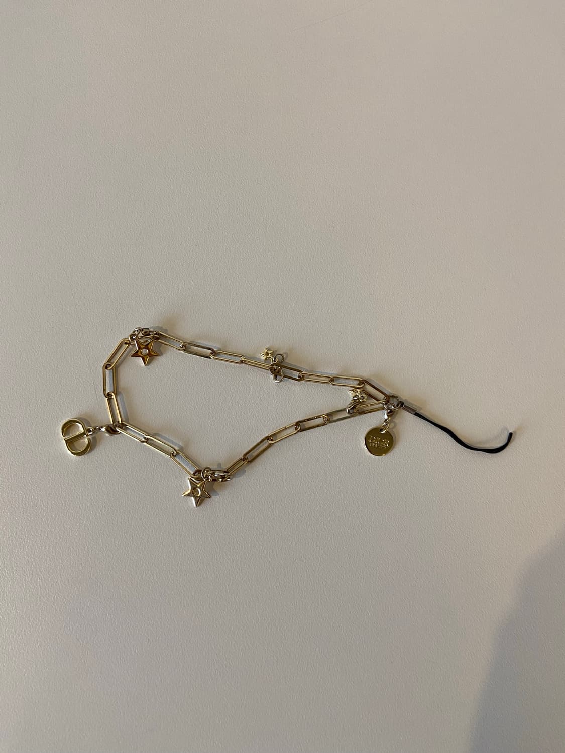 디올 별 CD 로고 골드 체인 휴대폰고리 가방키링 상품이미지1