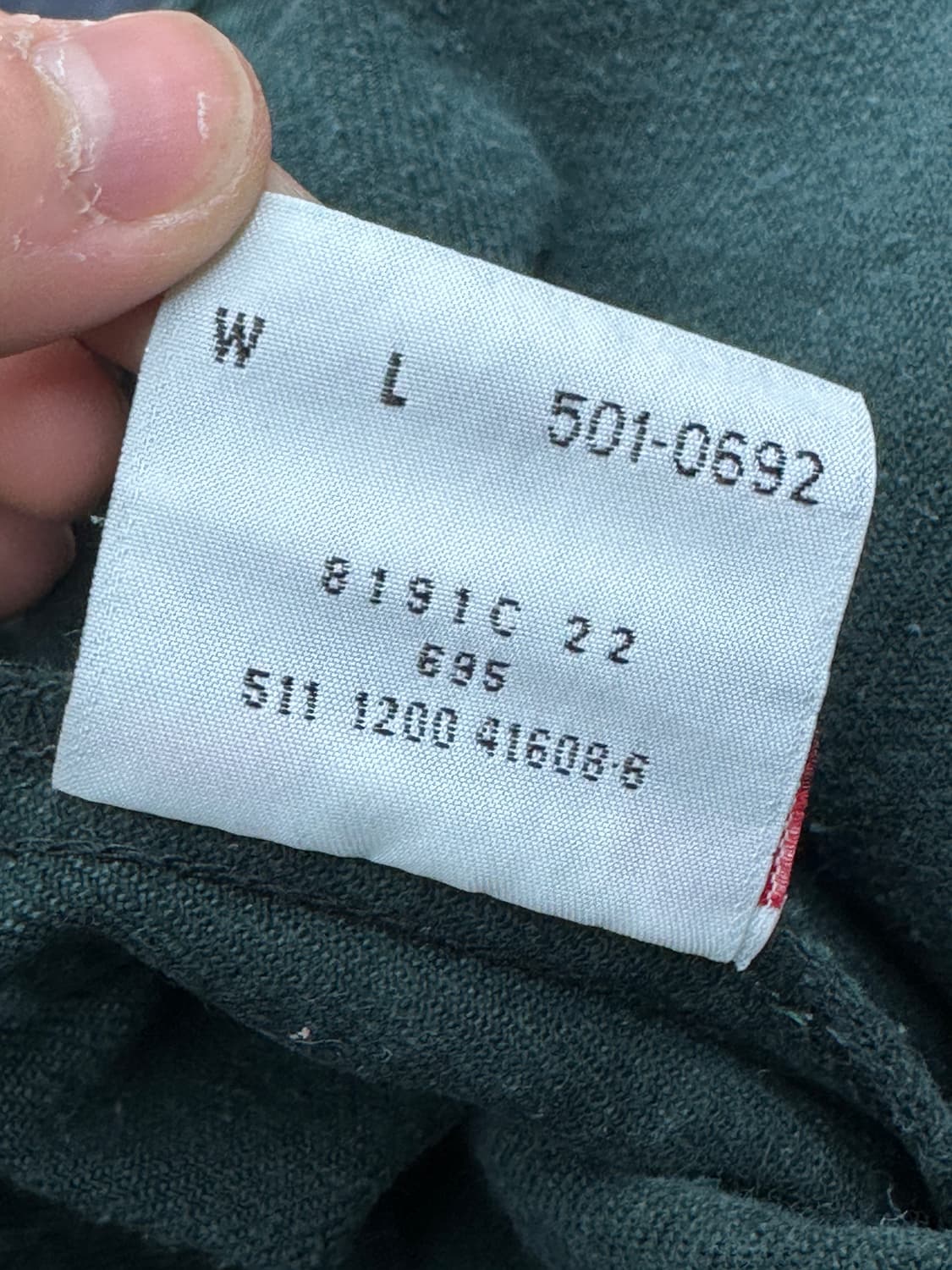 2000' 리바이스 501 데님 팬츠 36x32 상품이미지8