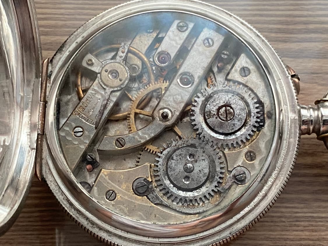 브륄 프레레스(Bruhl Freres) 회중시계 빈티지 시계 판매합니다. 상품이미지9