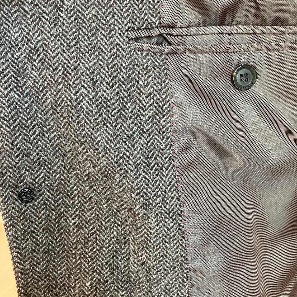 헨리코튼 클래식 헤링본 울 자켓 100 (옷이 작아져서 보냅니다) 상품이미지8