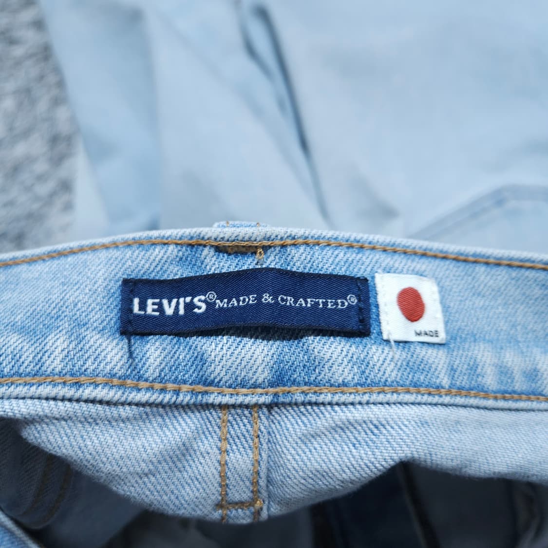 리바이스502) 30/32 빅E 연청바지 / 왕눈이샵 상품이미지7