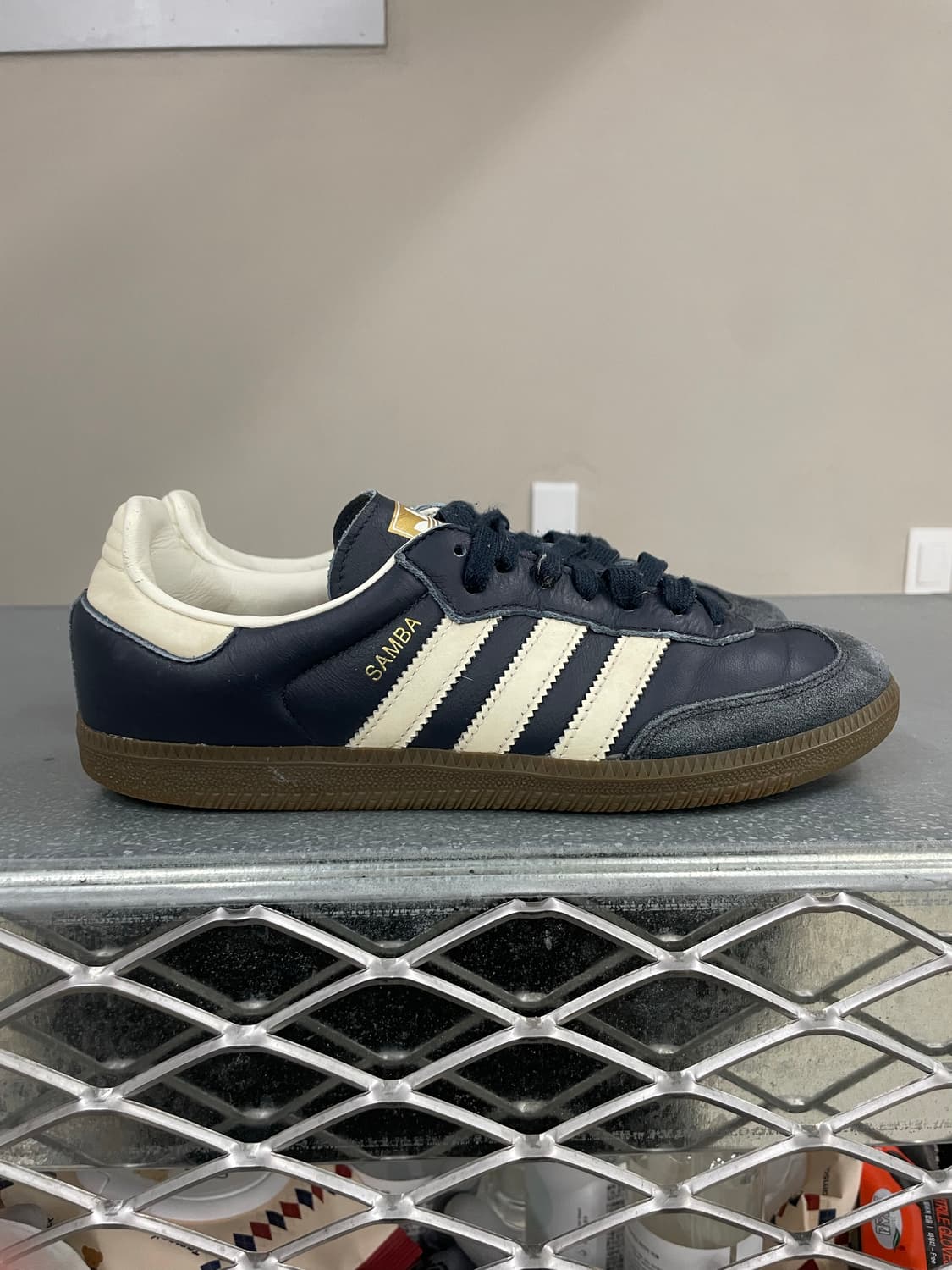 아디다스 삼바 OG 네이비검 255 상품이미지4