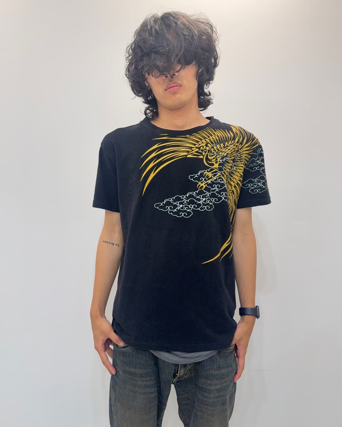 BULLET NOISE 피닉스 프린팅 티셔츠 상품이미지6