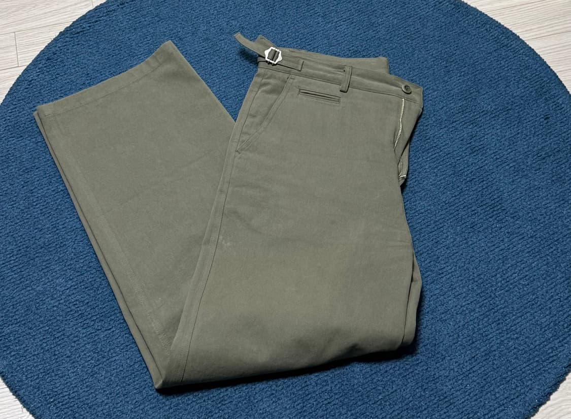 [2] 노운 스트레이트 치노 카키 상품이미지3