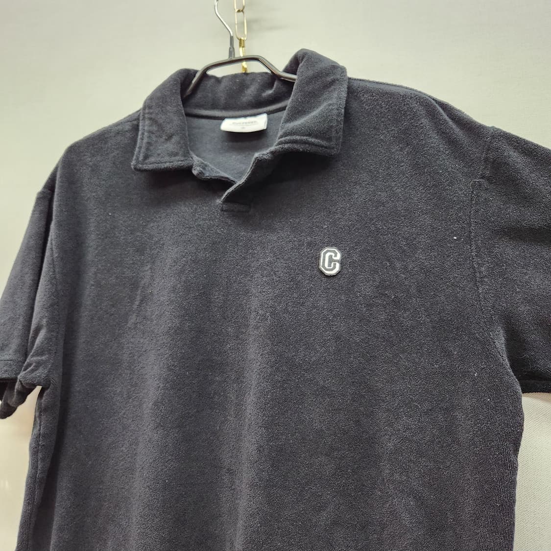 커버낫 로고 테리 반팔카라 S(L) 상품이미지3