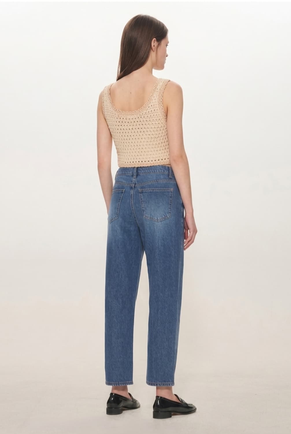 (새상품 )코치 네트 니트 크롭 탑 L사이즈 상품이미지2