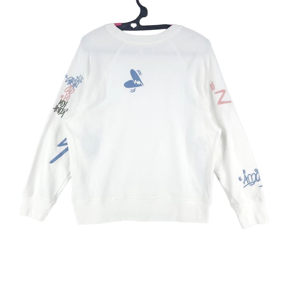 [여XS]쟈딕앤볼테르 자수 오버핏 맨투맨[Y5C-167] 상품이미지7