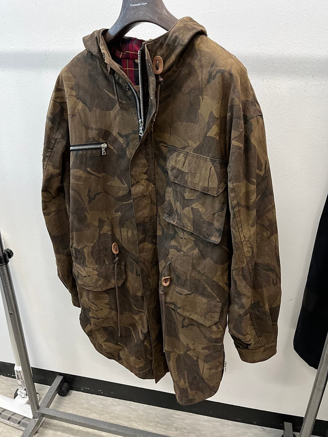 100-105) 리프리젠트 왁스 카모 야상자켓 상품이미지1