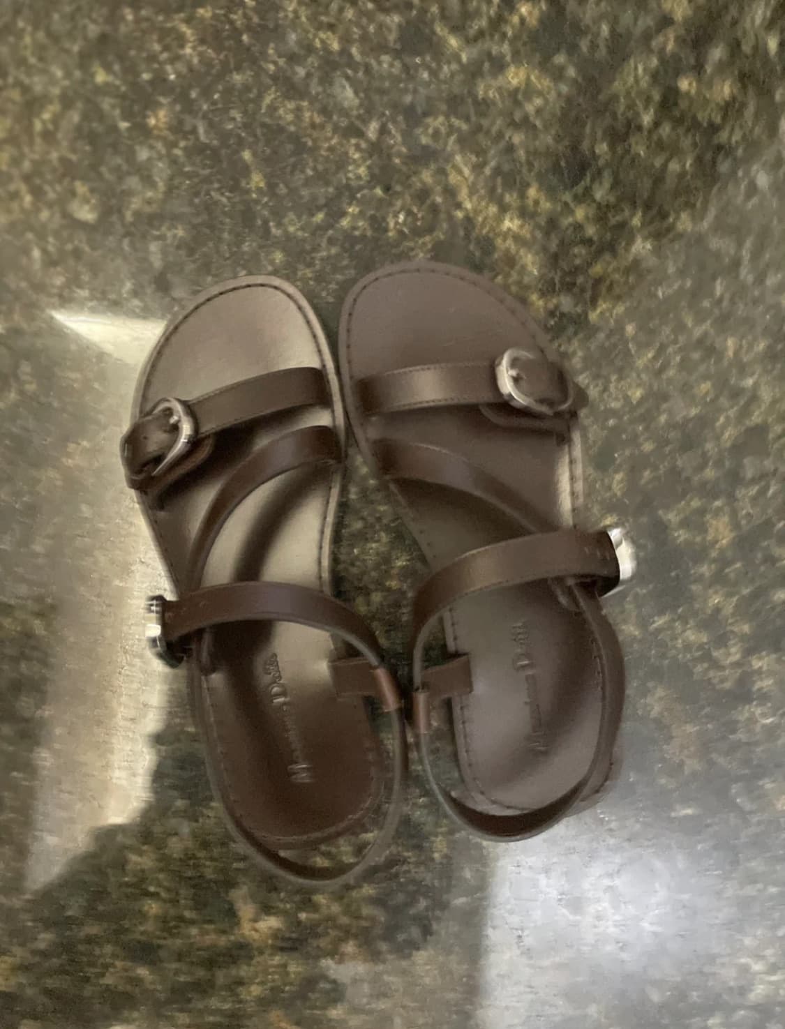 Massimo Dutti 브라운 샌들 36 (풀박스) 상품이미지2