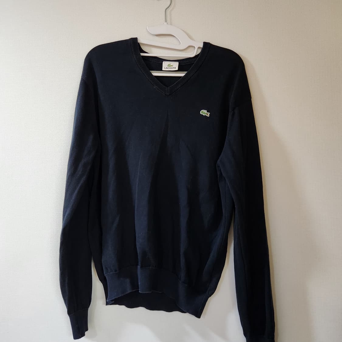 라코스테 로고 코튼 니트 4(L) 남여공용 상품이미지1