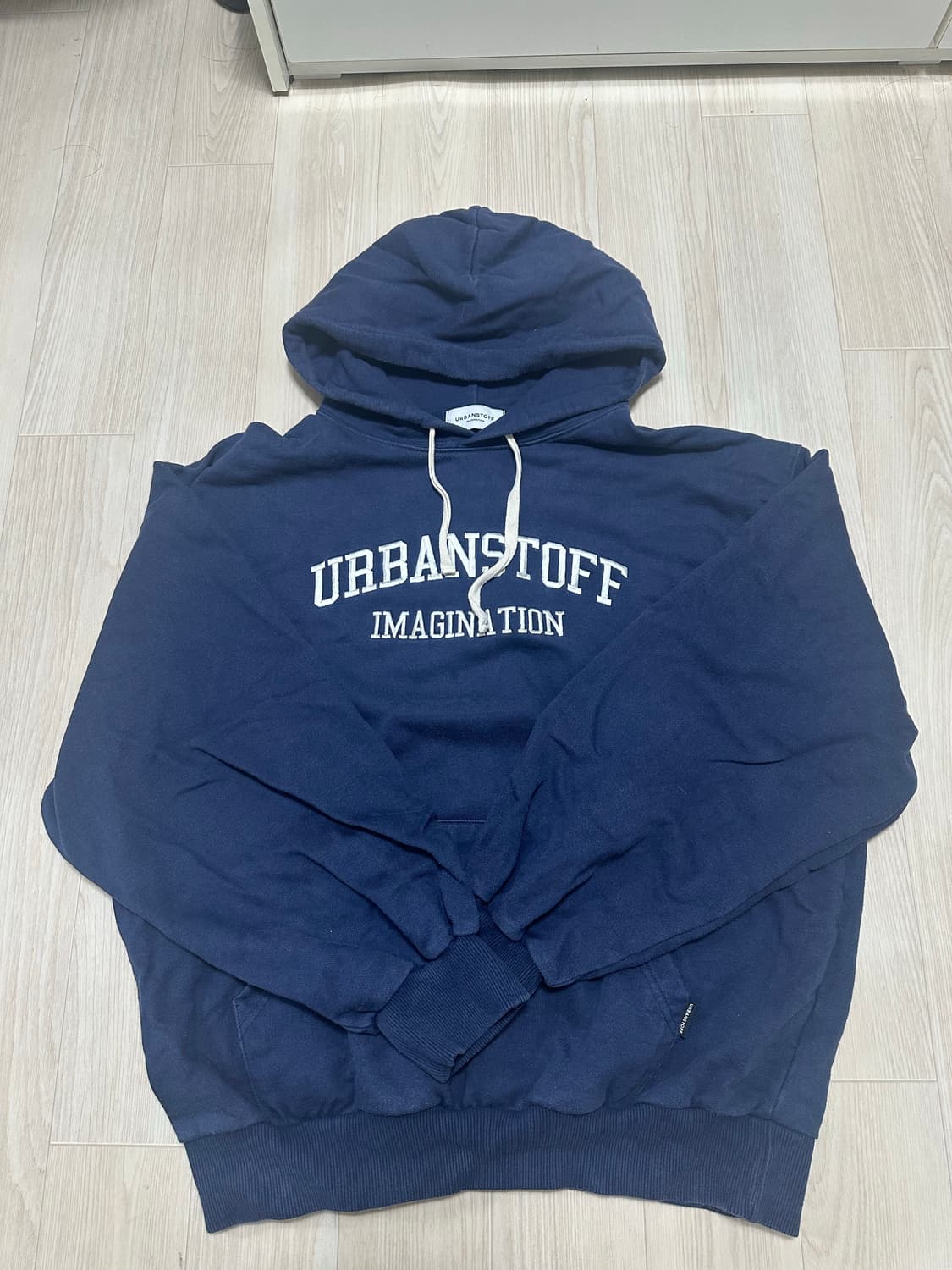 어반스터프 아크 로고 후디(네이비) L 상품이미지2