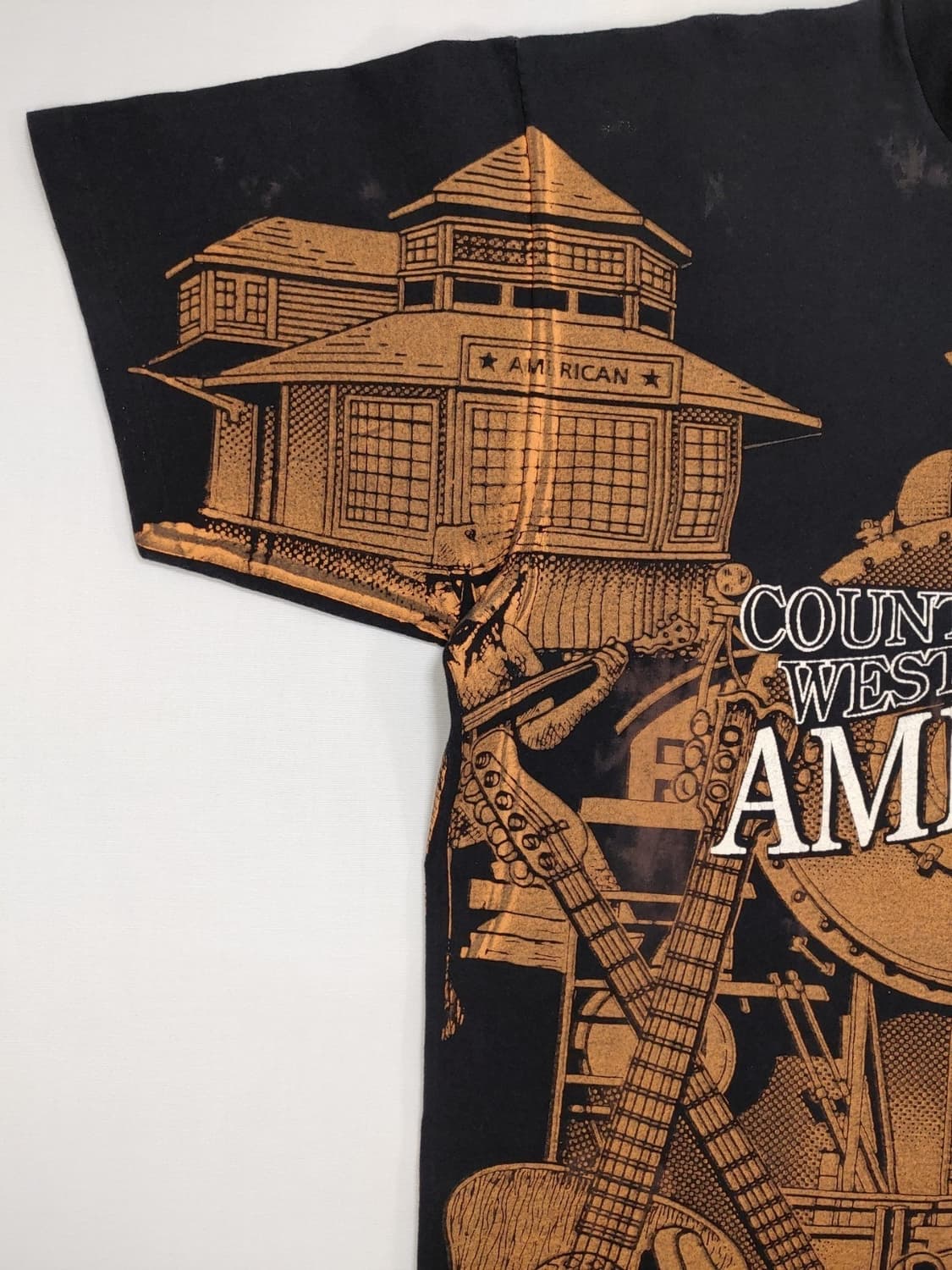 90년대 컨트리웨스턴 아메리칸 반팔 티셔츠 XL 상품이미지4