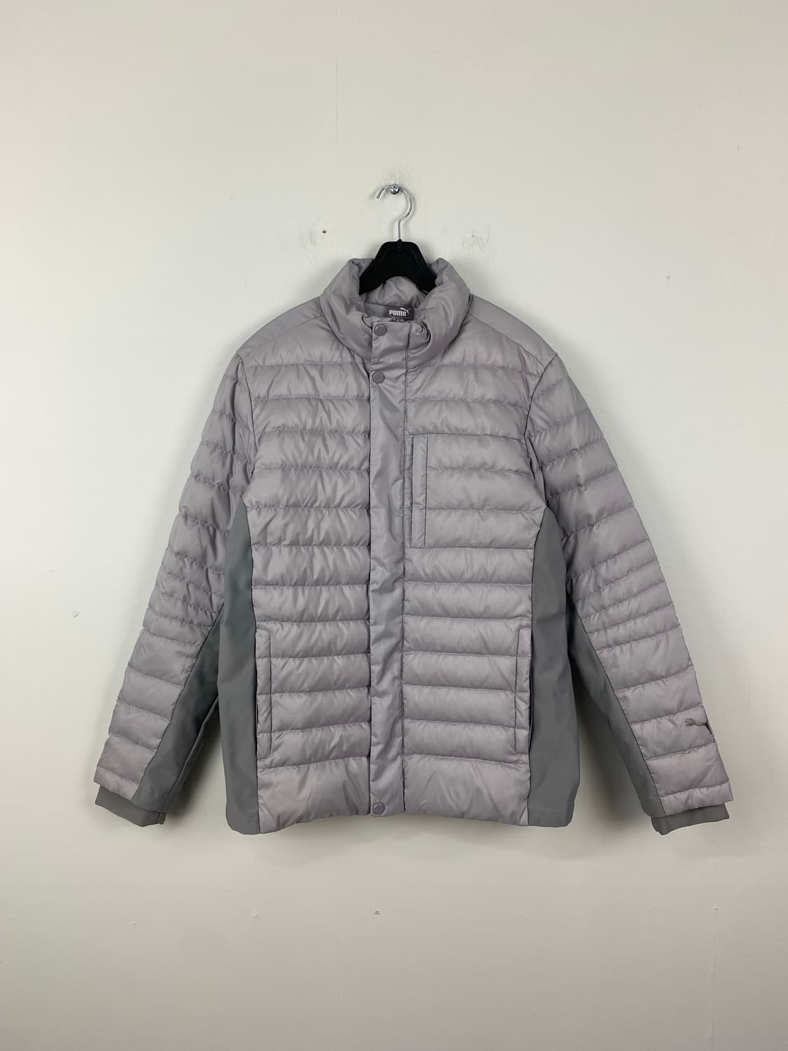 PUMA 퓨마 푸마 그레이 덕다운 경량패딩 M 상품이미지1