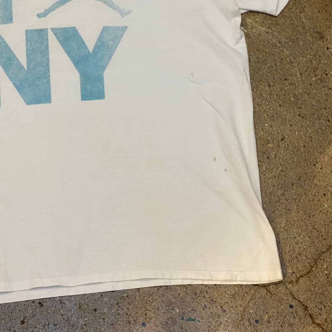 미국 빈티지 조던 I NY 프린팅 반팔티 스포츠티 상품이미지2