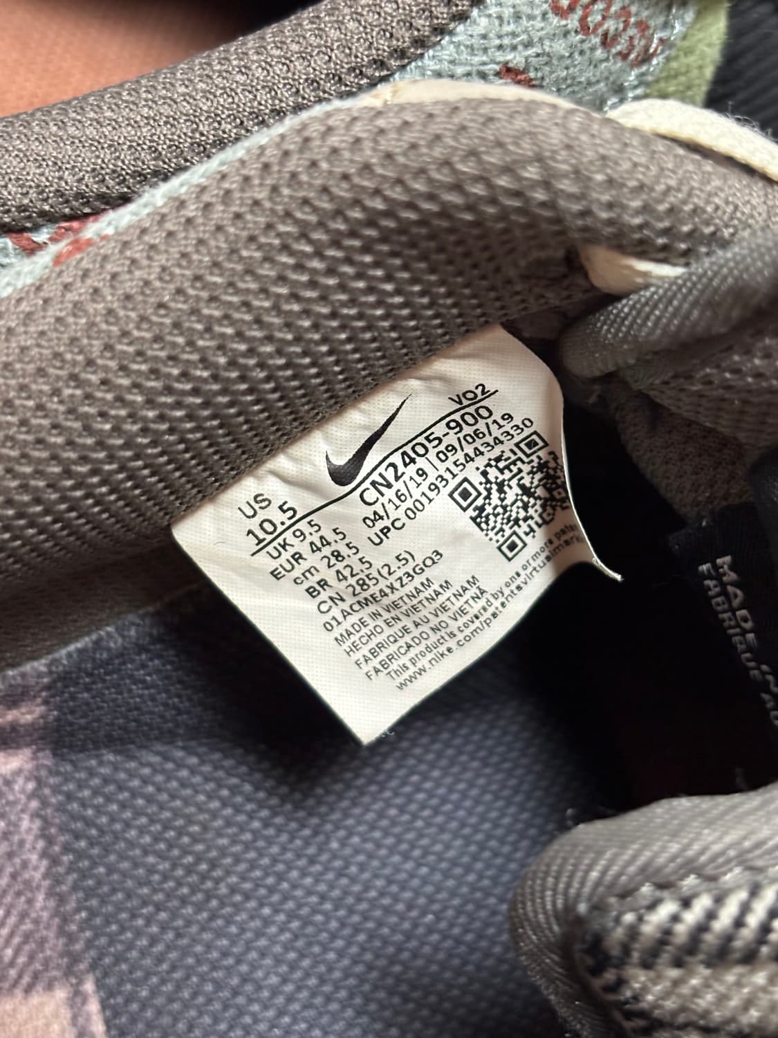 Nike X Cactus jack air force 1 285 상품이미지5