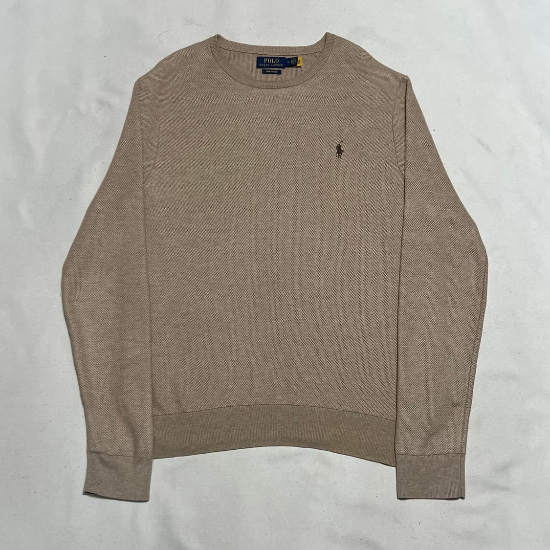 M 폴로랄프로렌 피마코튼 라운드넥 니트  상품이미지2