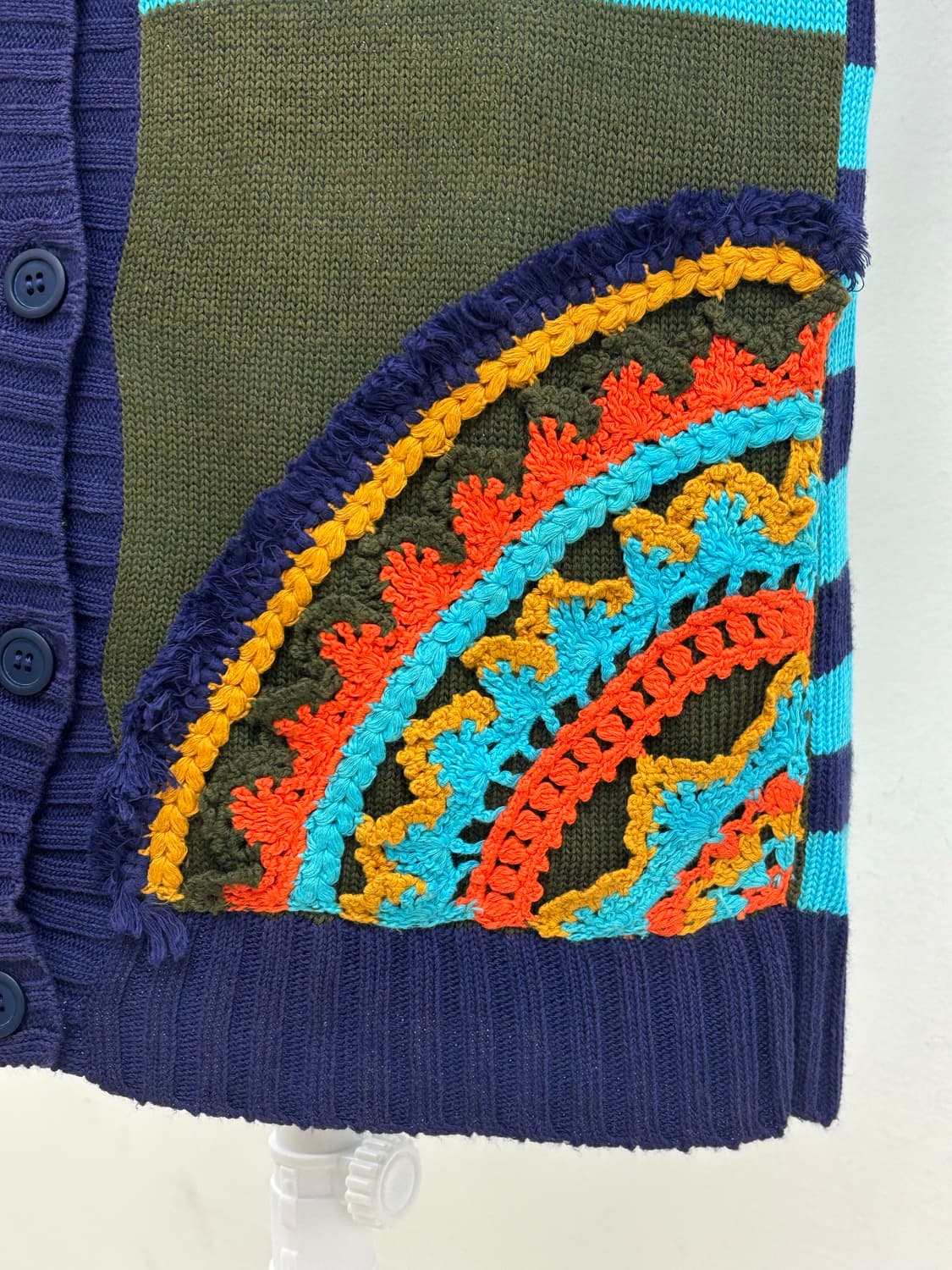 빈티지 유니크 하프 니트 상품이미지7