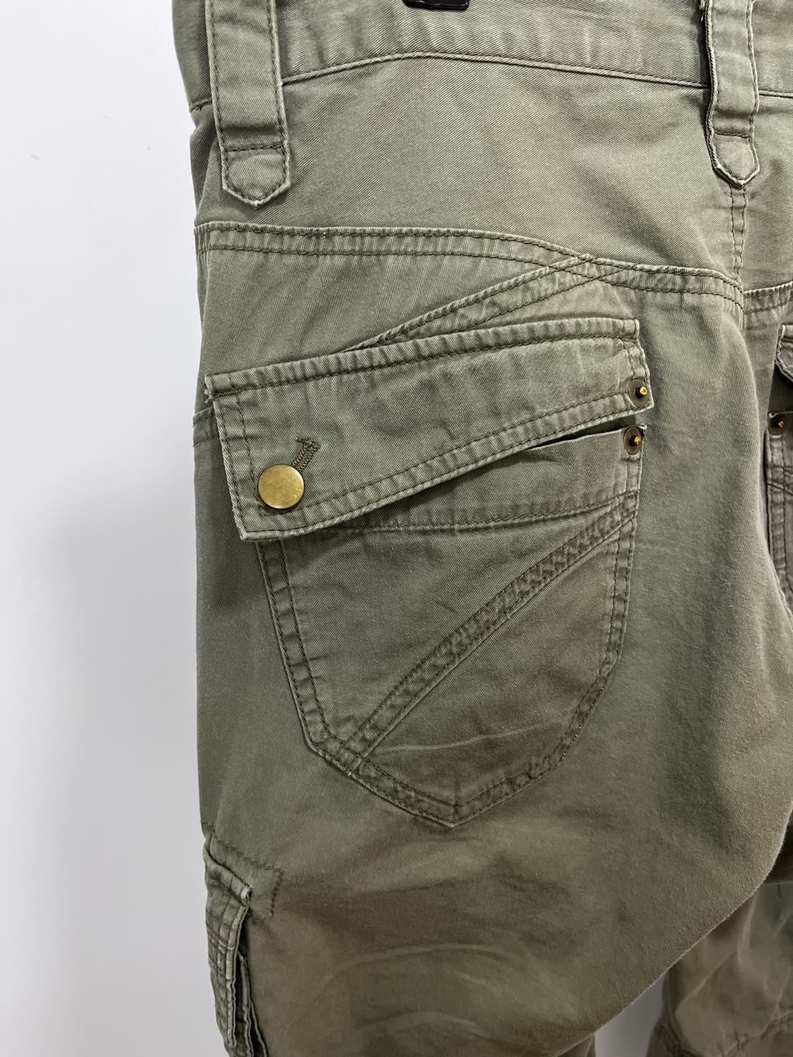 MICHEL KLEIN 펑크 카고 카프리 팬츠 상품이미지6