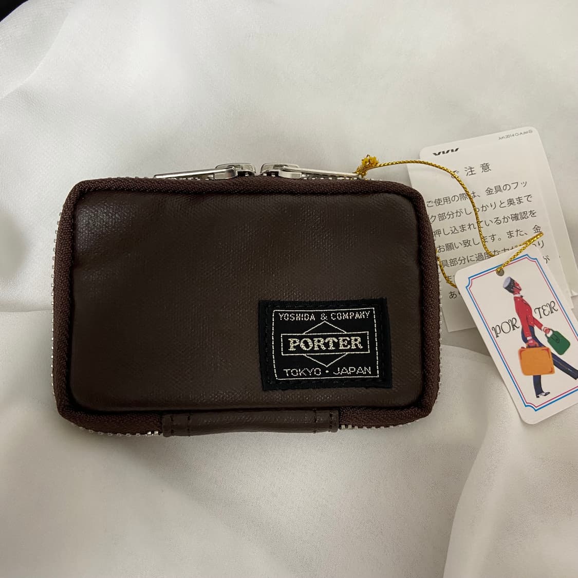 PORTER 포터 프리스타일 키케이스 브라운 상품이미지1