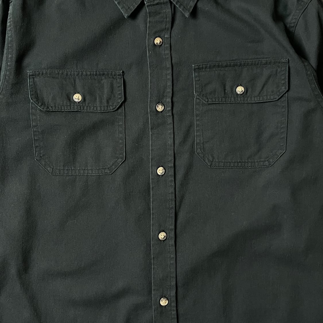 WRANGLER 랭글러 빈티지 블랙 플랩포켓 코튼셔츠 A00454 상품이미지3