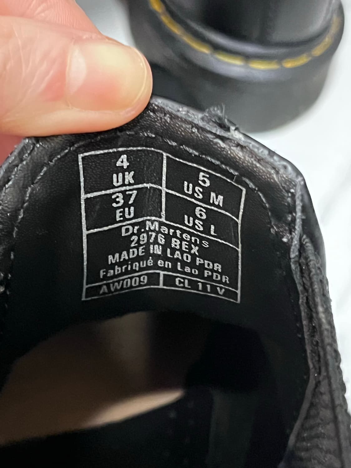 닥터마틴 2976 첼시 부츠 UK4 상품이미지3
