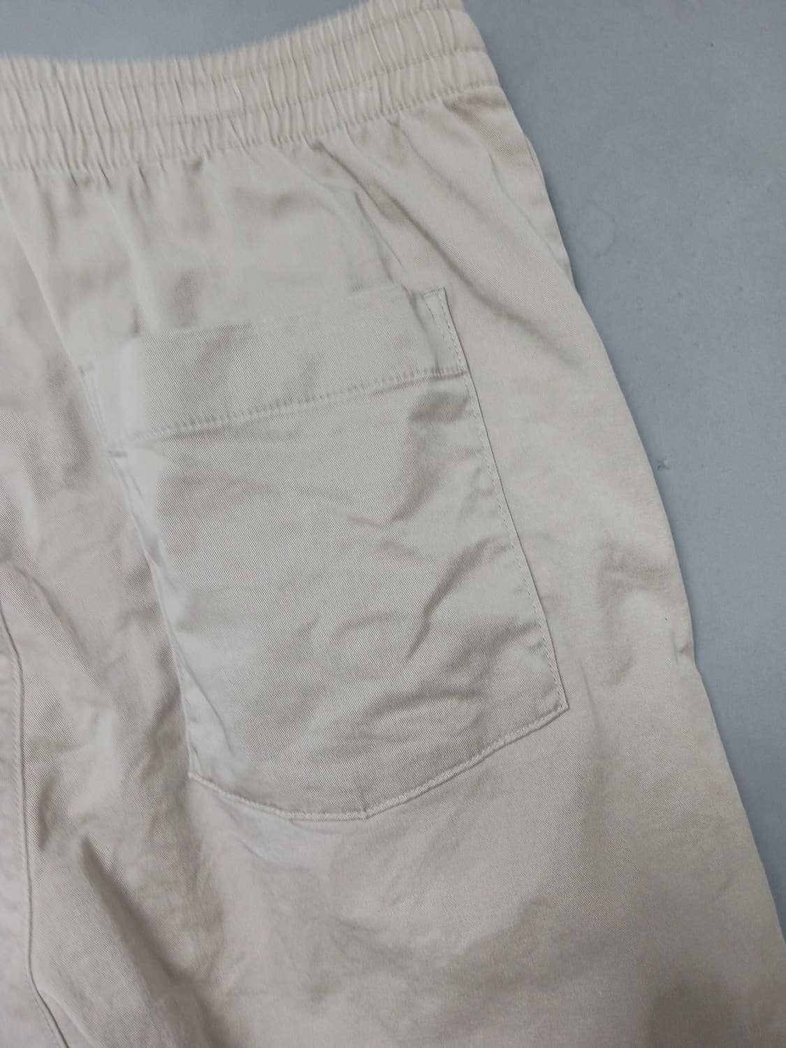 [M] 유니클로 스트레치 이지 앵클 팬츠 베이지 상품이미지8