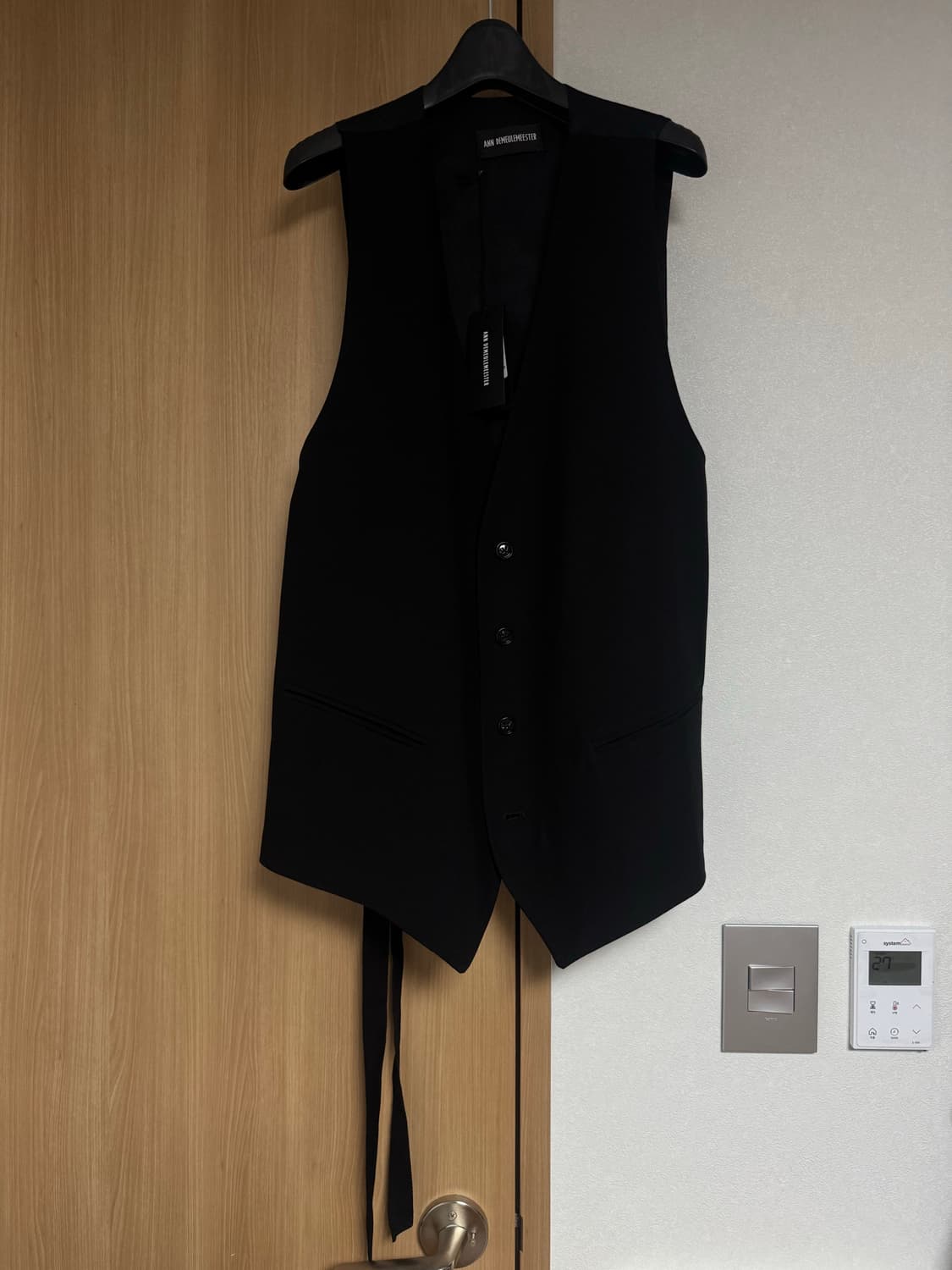 앤 드뮐미스터 Juikko waistcoat 웨이스트코트 베스트 상품이미지3