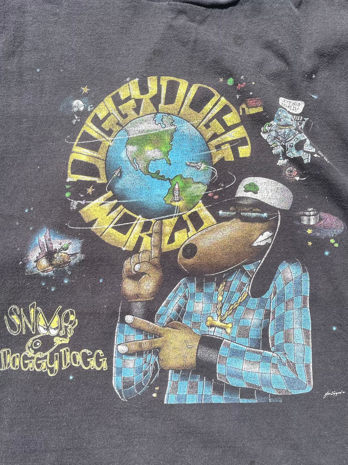 XL) Snoop Doggy Dogg World T Shirts 상품이미지1