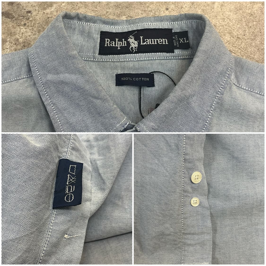 폴로 랄프로렌 셔츠 블루 XL #csz2577 상품이미지3