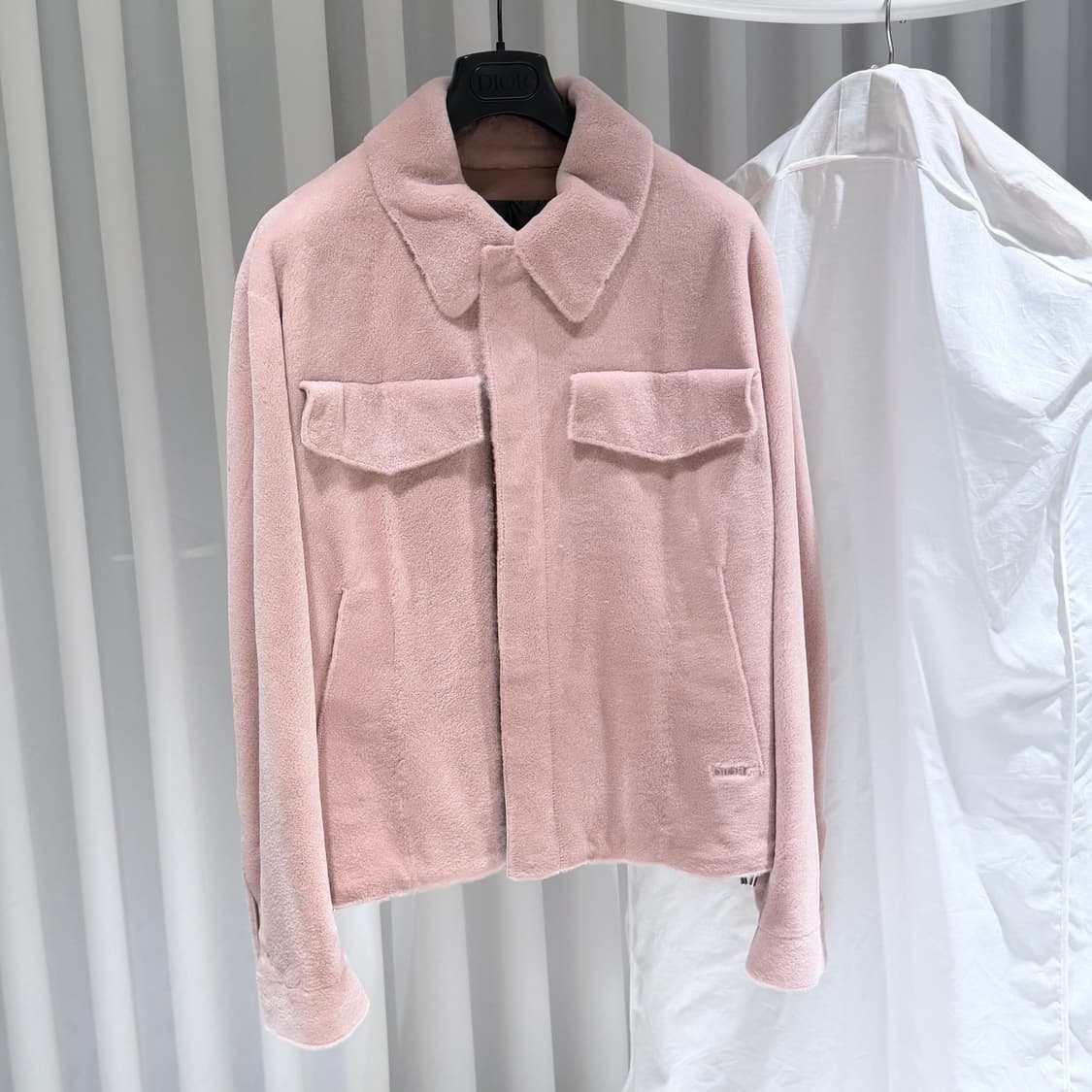 (A+/50) / 디올 밍크 퍼 자켓 핑크 상품이미지3