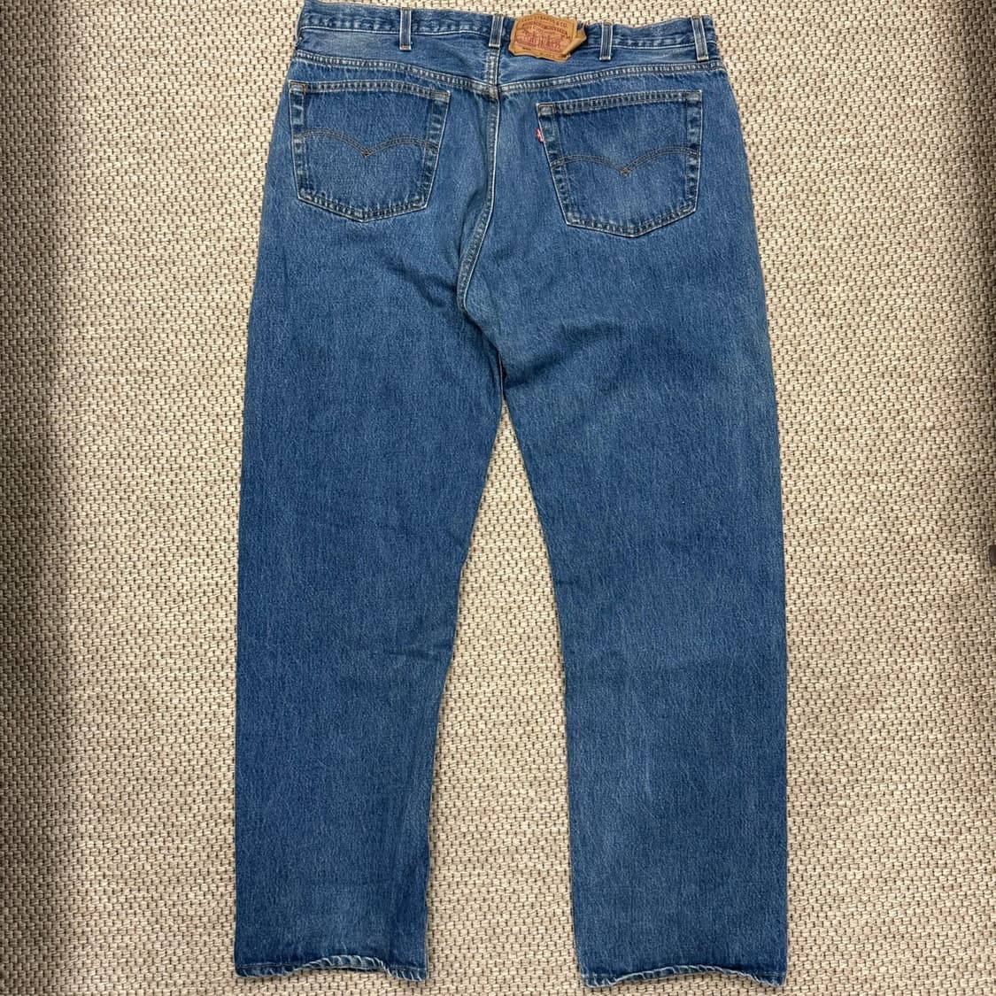 리바이스 501 90s USA levis 빈티지 구제 청바지 워싱 상품이미지4