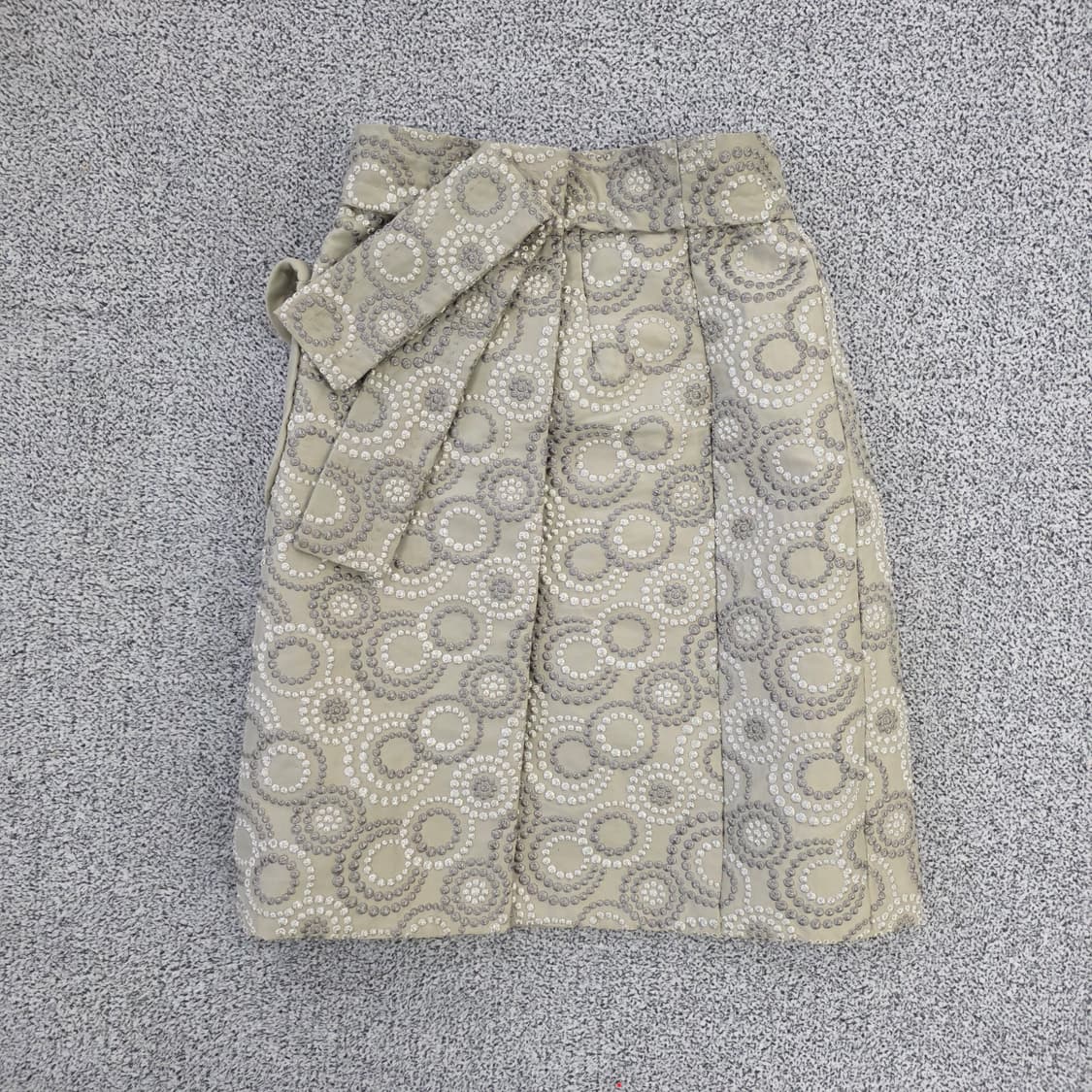 [0] 마크제이콥스 빈티지 트위드 사다리꼴주름 스커트 0119J 상품이미지3