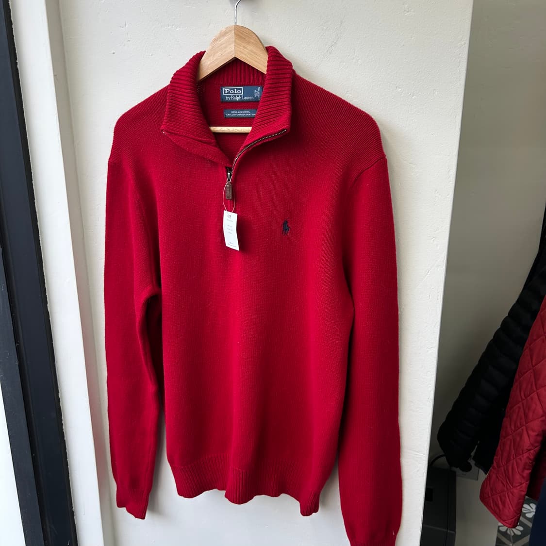 폴로 레드 반집업 상품이미지2
